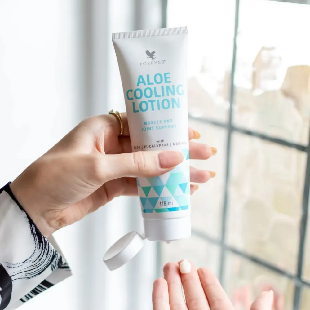 Aloe cooling lotion